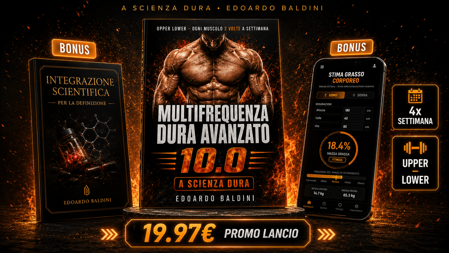 Multifrequenza Dura Avanzato 10.0 — Infografica