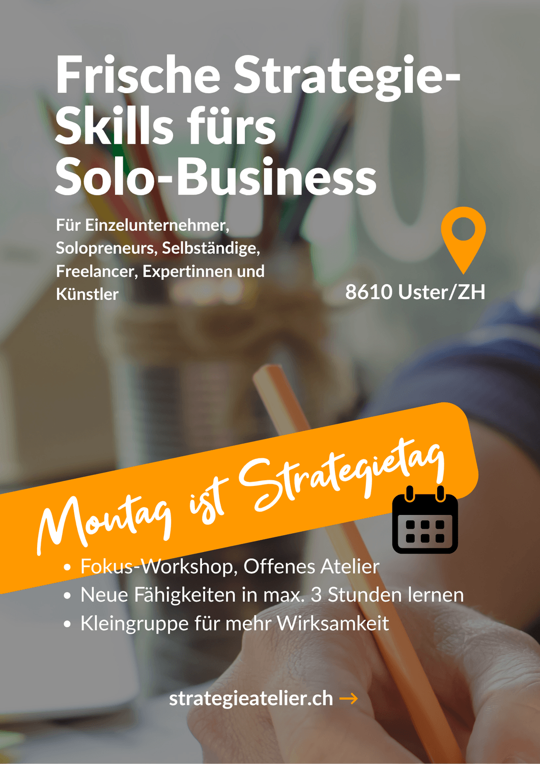 Offenes Atelier am Montag für Solopreneurs in Uster, Zürich