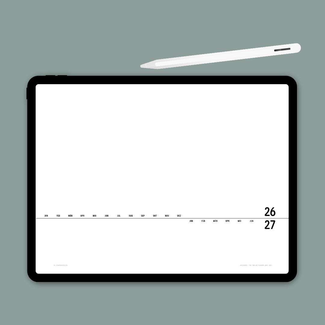 Joulendar Digital Monatskalender 2026-27