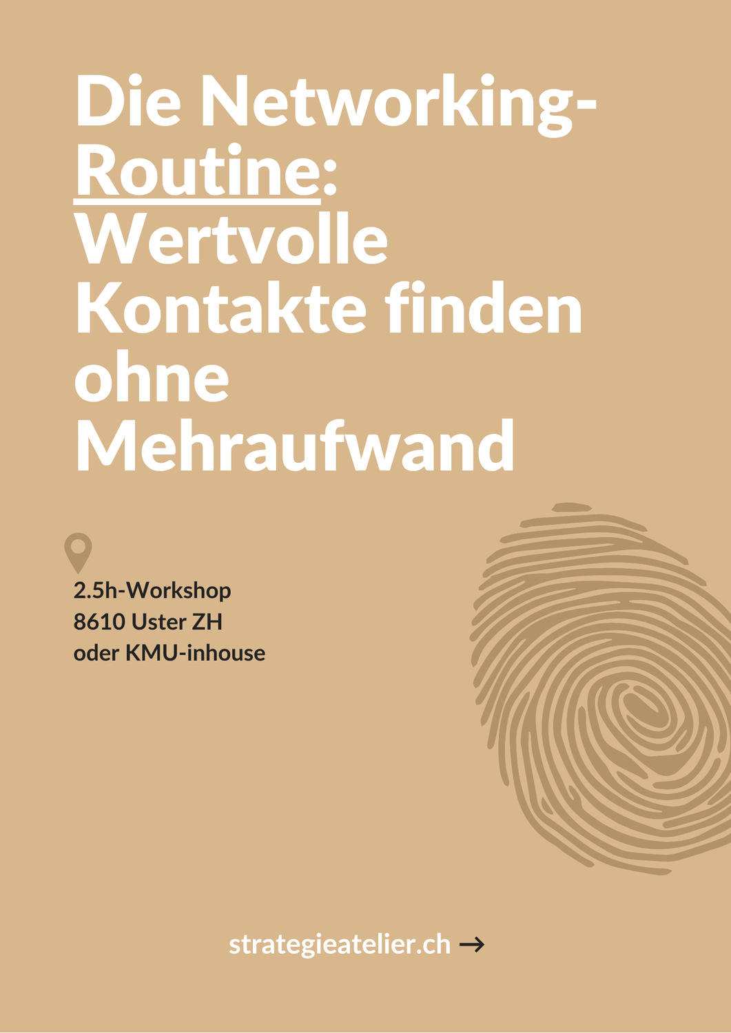 Flyer Meetingraum mieten in Uster