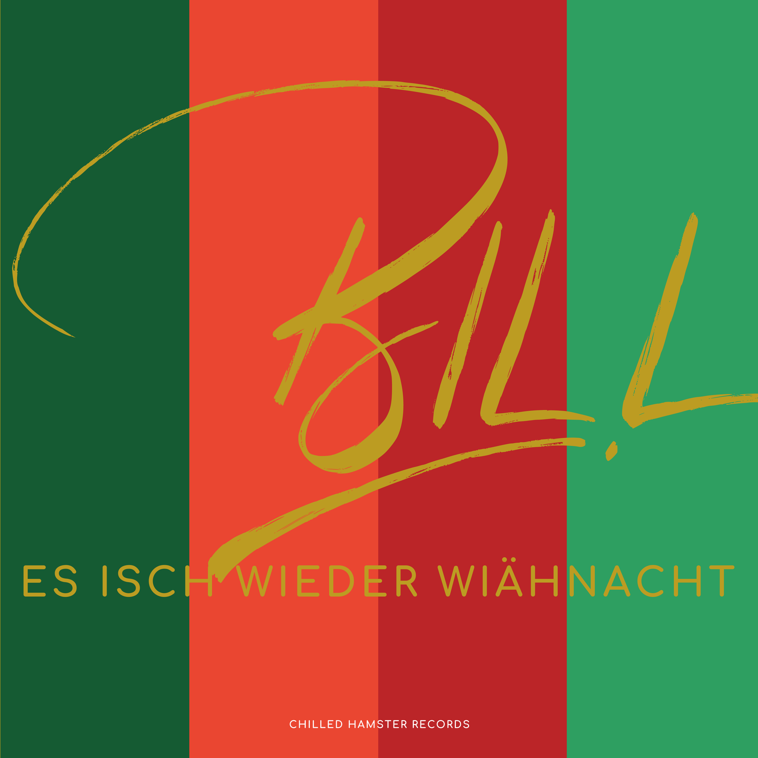 Offizielle Cover der Xmas-Single Es isch wieder Wiähnacht von Beat Bill