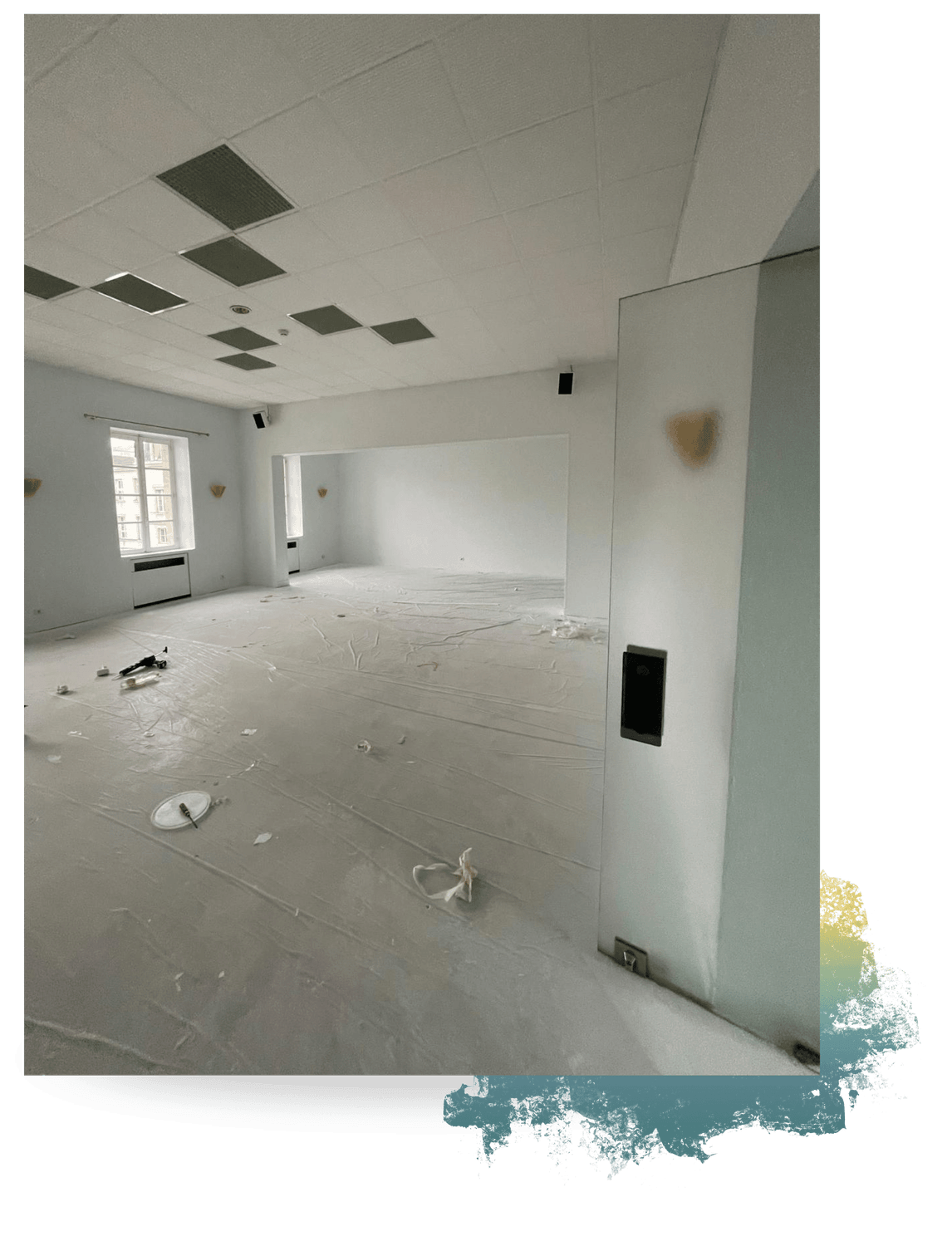 préparation peinture