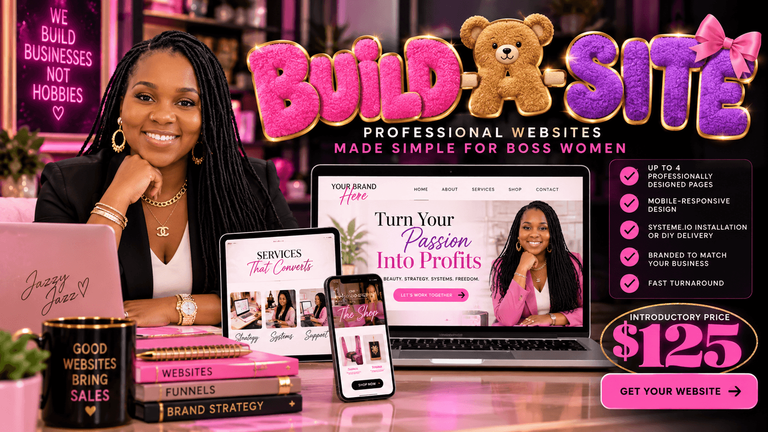 Professional website design