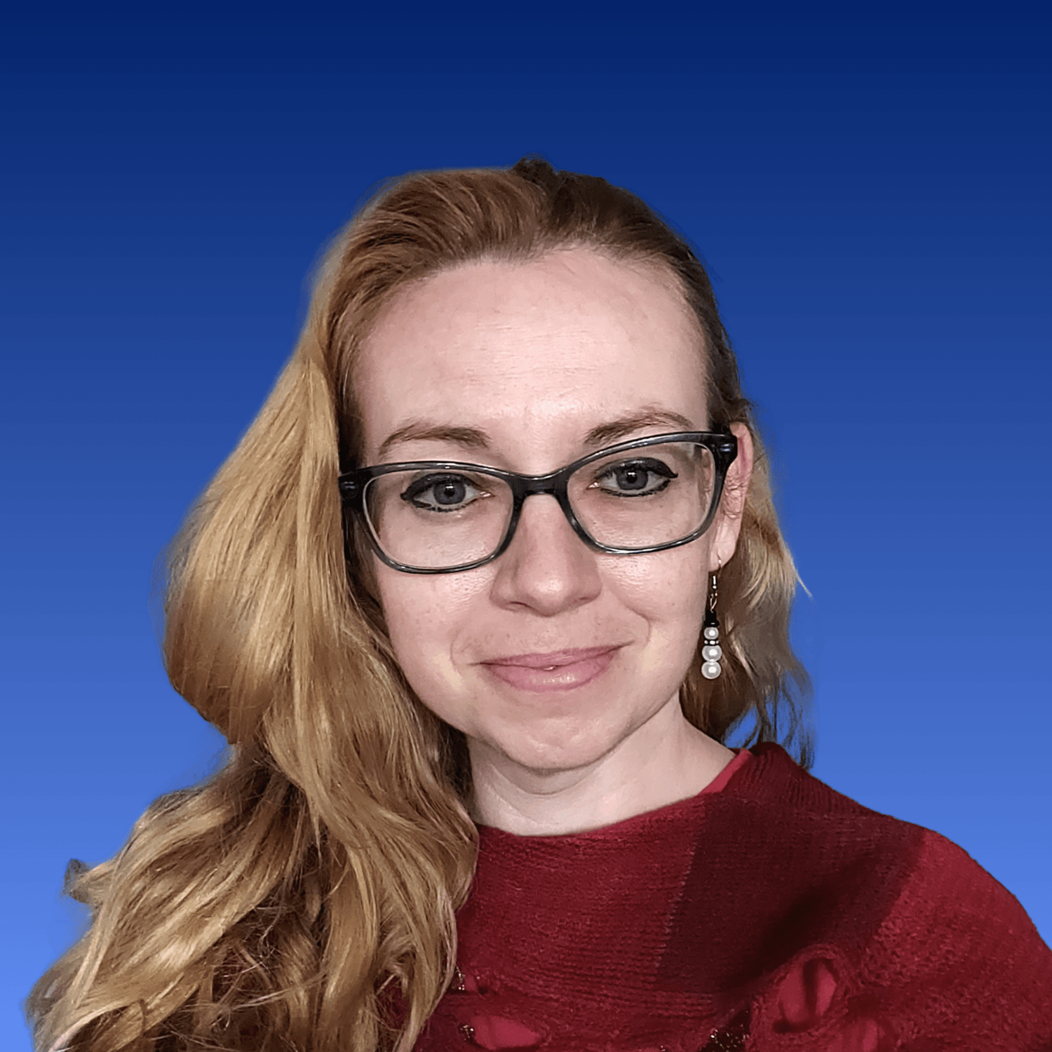 An avatar drawing of Dr. Brie-Anna Willey with a Business for Nerds Discord Community picture, her laptop and a microphone for podcasting.