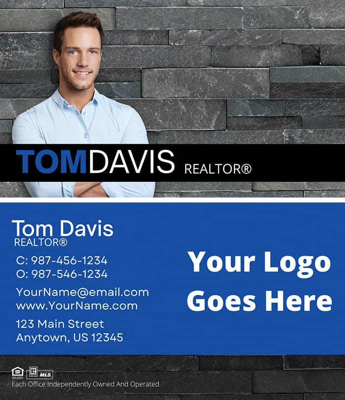 Real Estate business card business card front/back set design #02