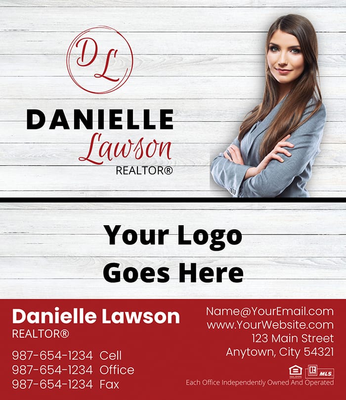 Real Estate business card business card front/back set design #05