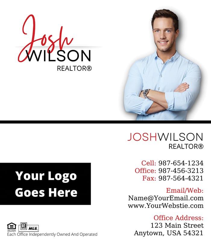 Real Estate business card business card front/back set design #12