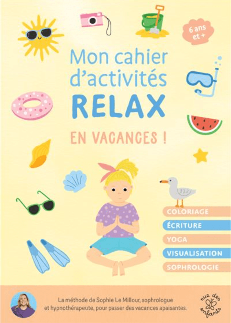 Mon cahier d'activités relax – En vacances
