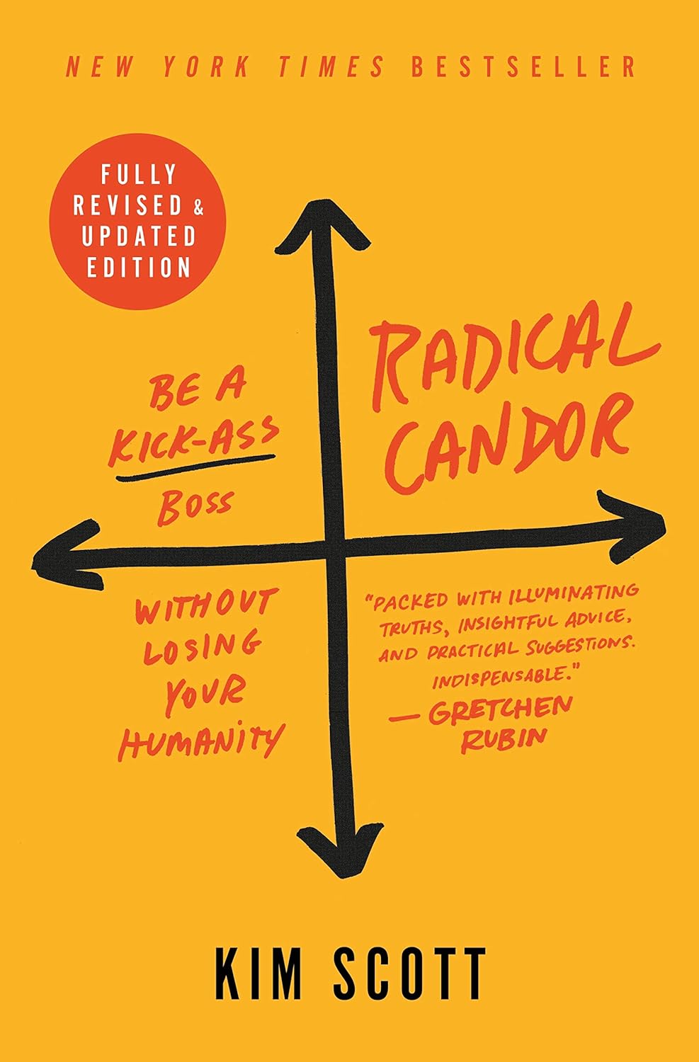 "Radical Candor: Be a Kick-Ass Boss Without Losing Your Humanity" by Kim Scott