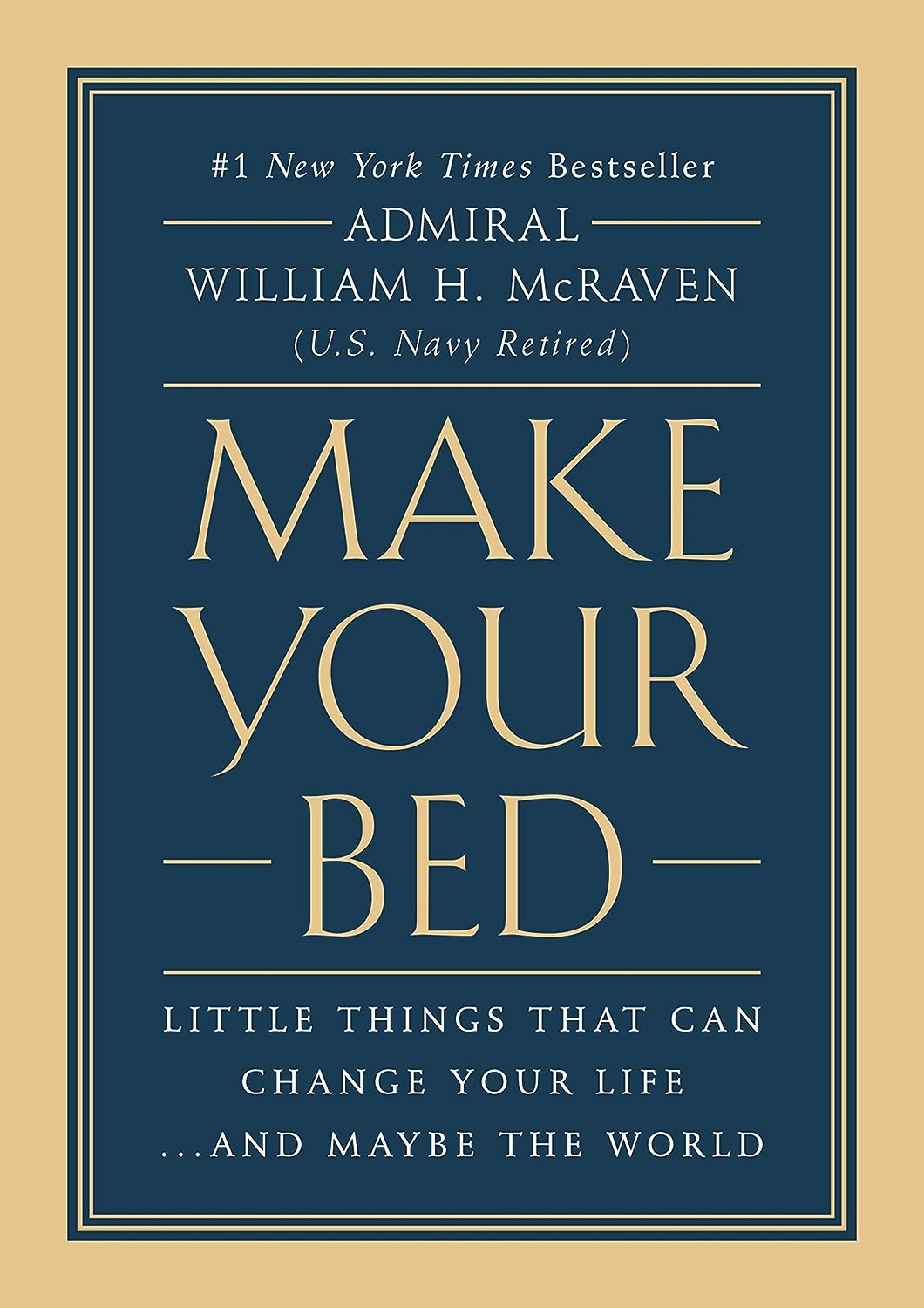 Make Your Bed Book Cover