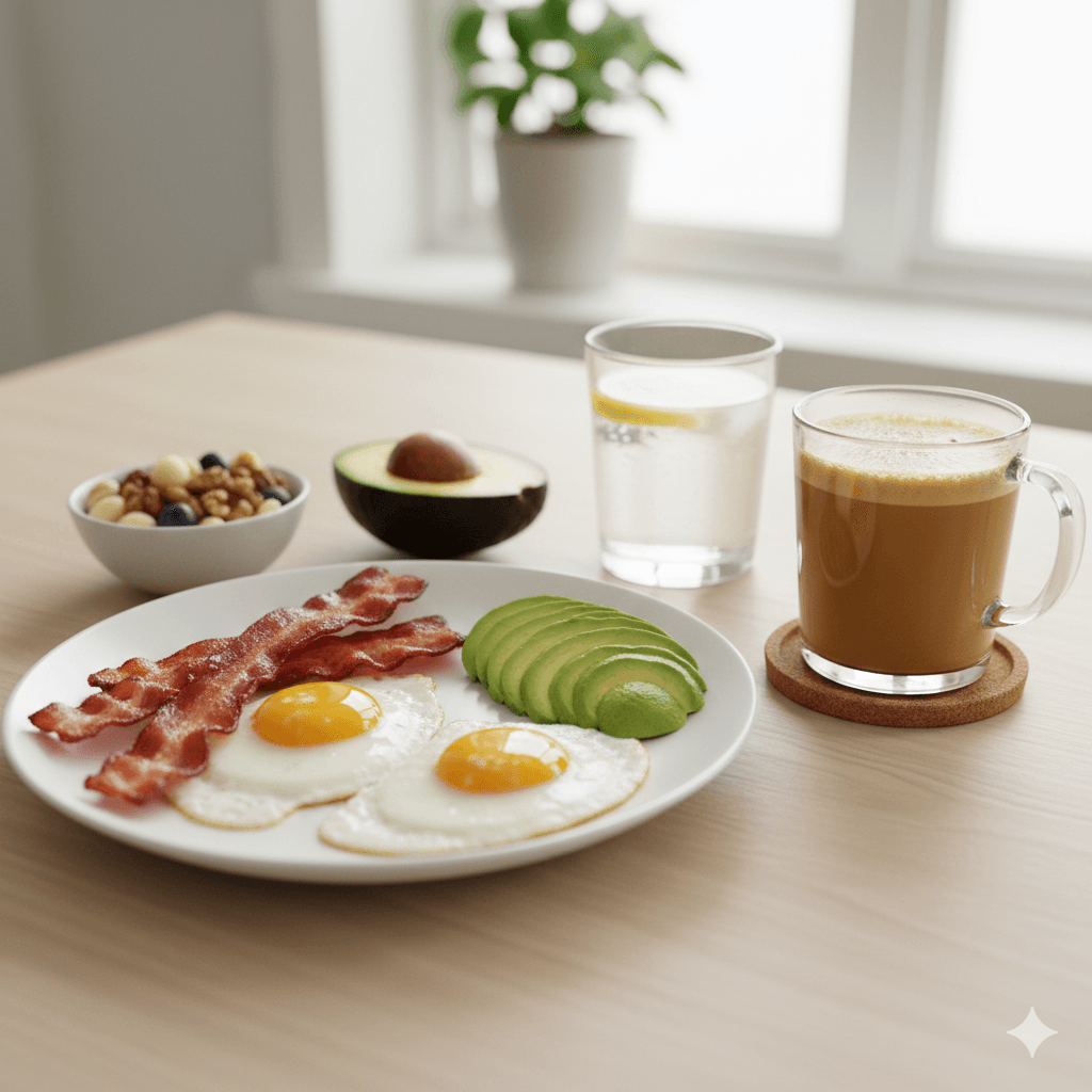 Petit déjeuner cétogène