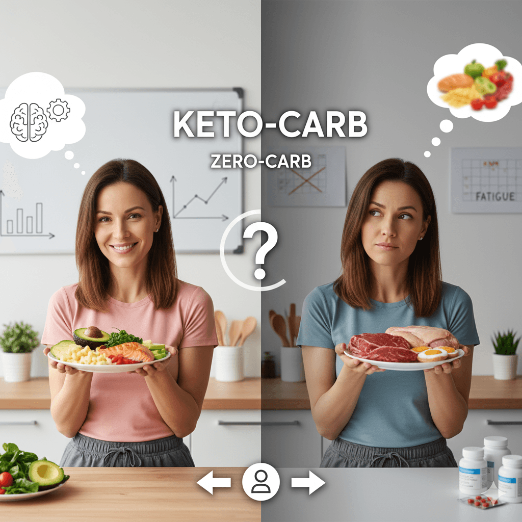 keto ou zéro glucides