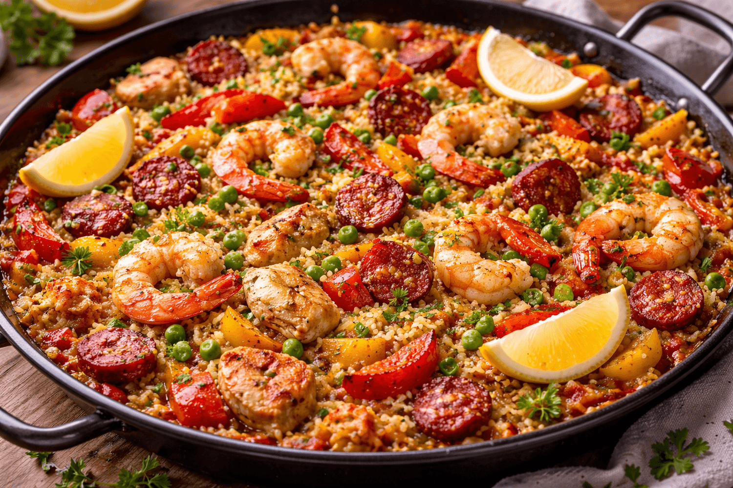 Recette paella keto