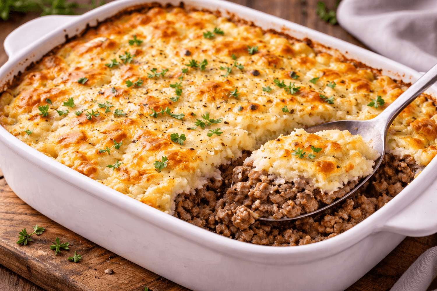 Recette hachis parmentier keto