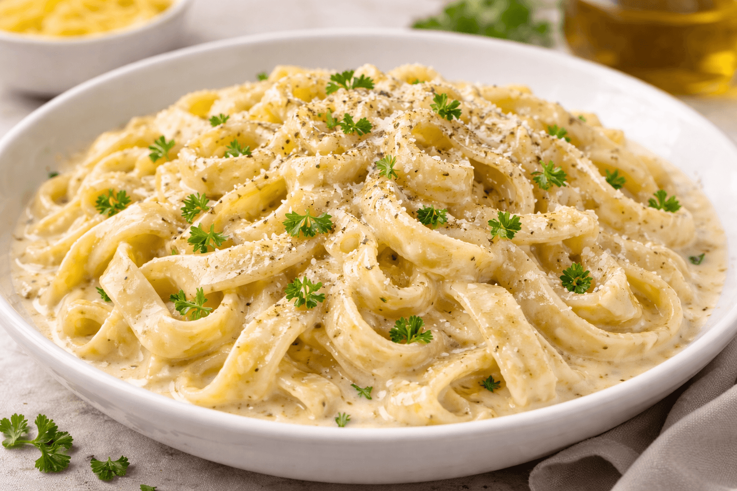 recette de fettuccine keto