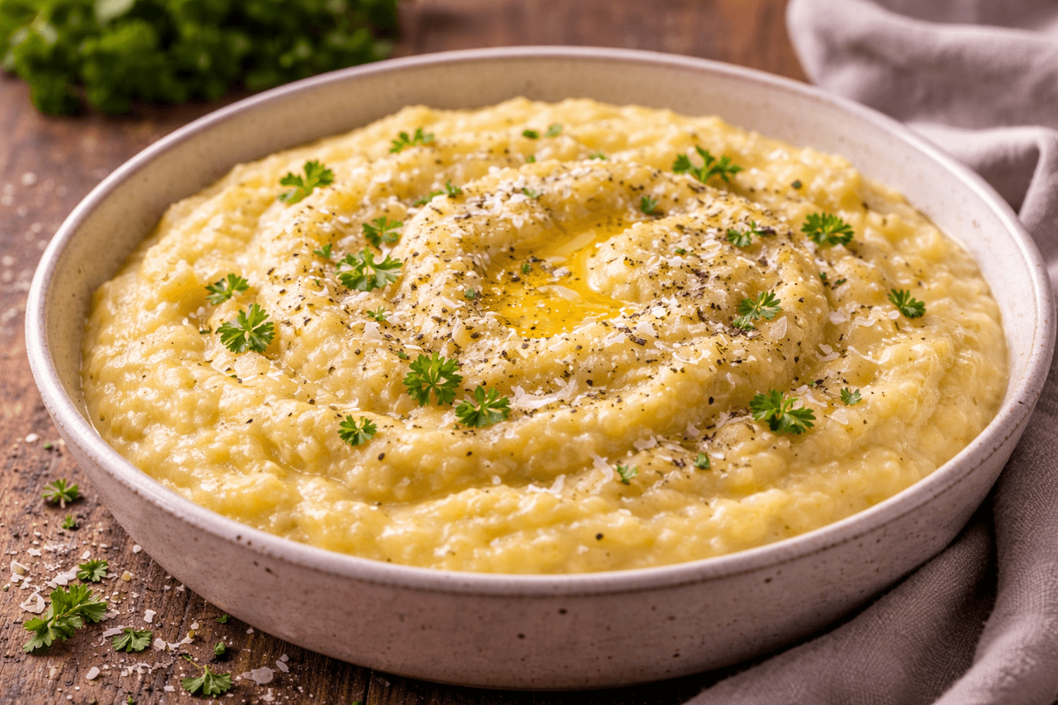 Polenta keto
