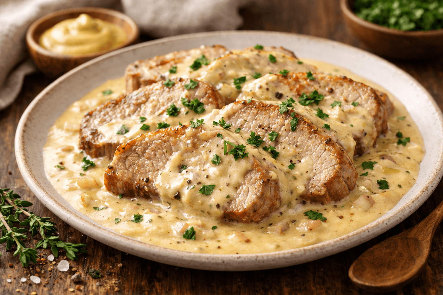 Sauce keto pour porc