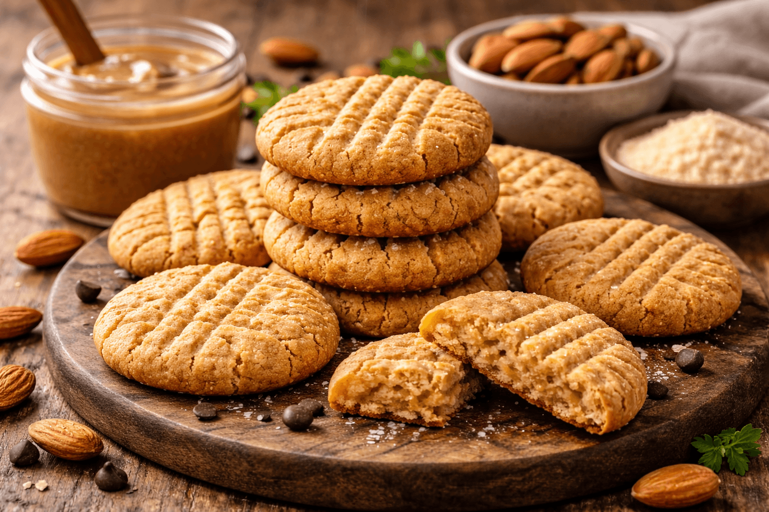 biscuit beurre d’amande keto