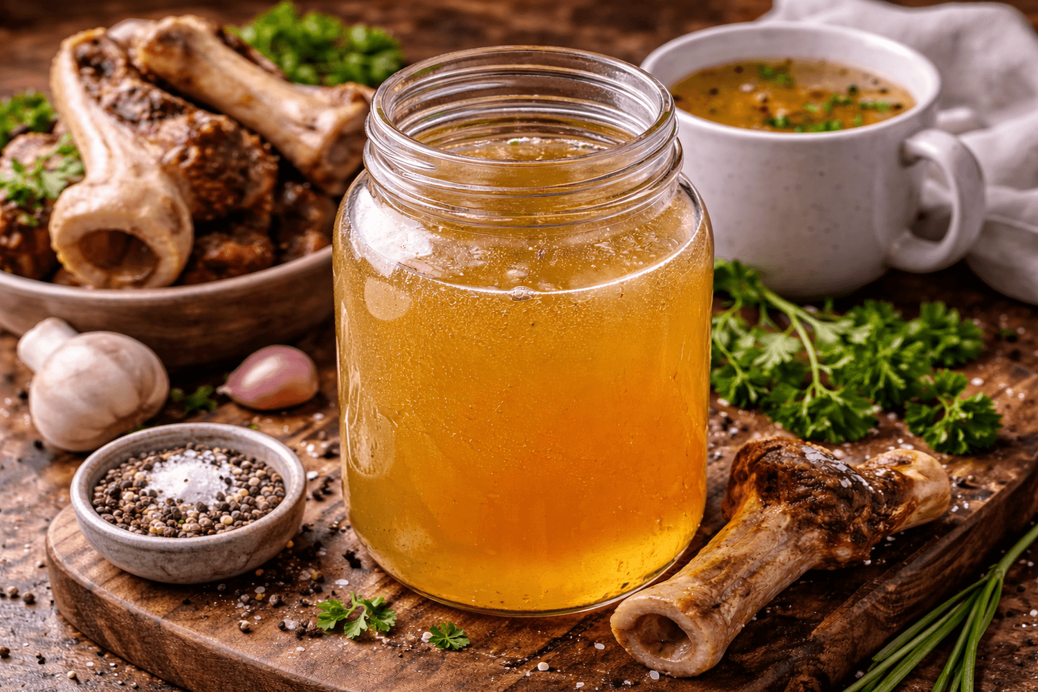 Bouillon d'os keto