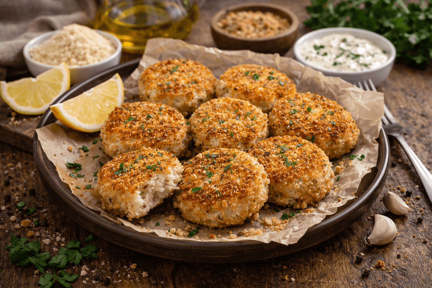 croquette de poisson keto