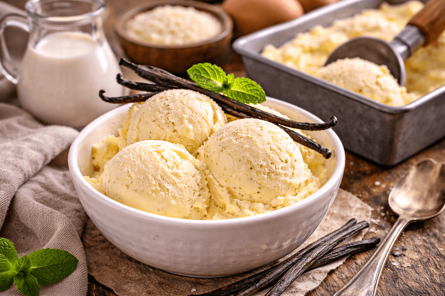Recette De Glace à La Vanille