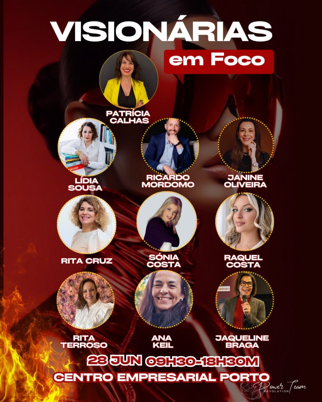 Cartaz Visionárias em Foco