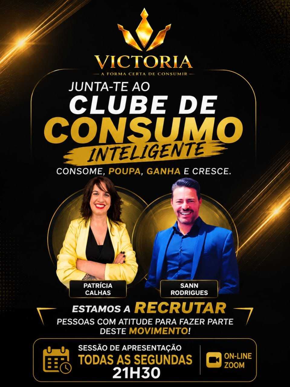 Cartaz Victoria - Clube de Consumo Inteligente
