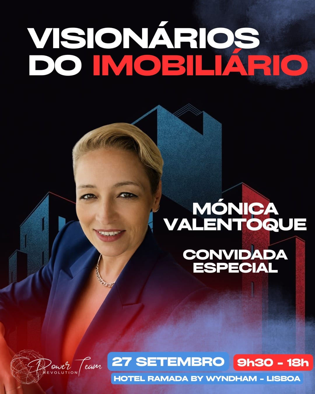Mónica Valentoque, convidada especial do Visionários do Imobiliário