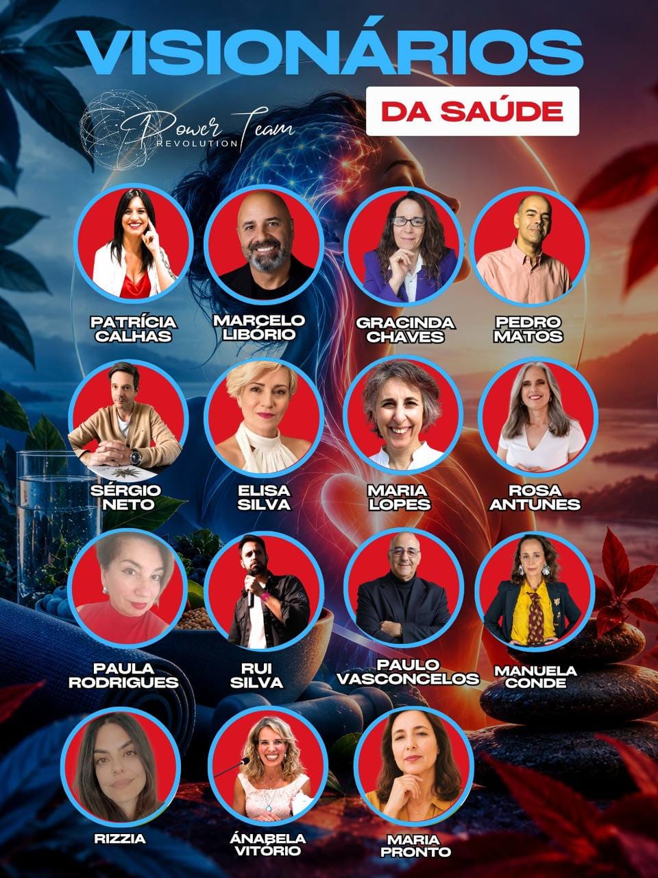 Visionários da Saúde, participantes da edição de novembro de 2026