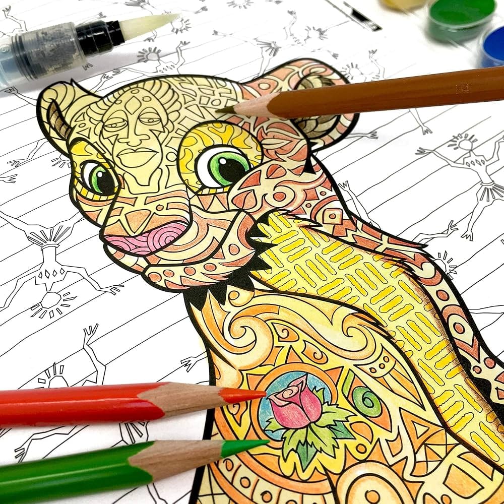 Coloreado de alta calidad estilo Disney