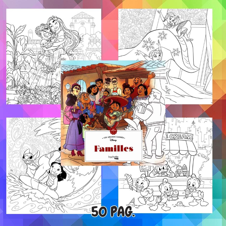 Muestra del contenido del Kit Disney