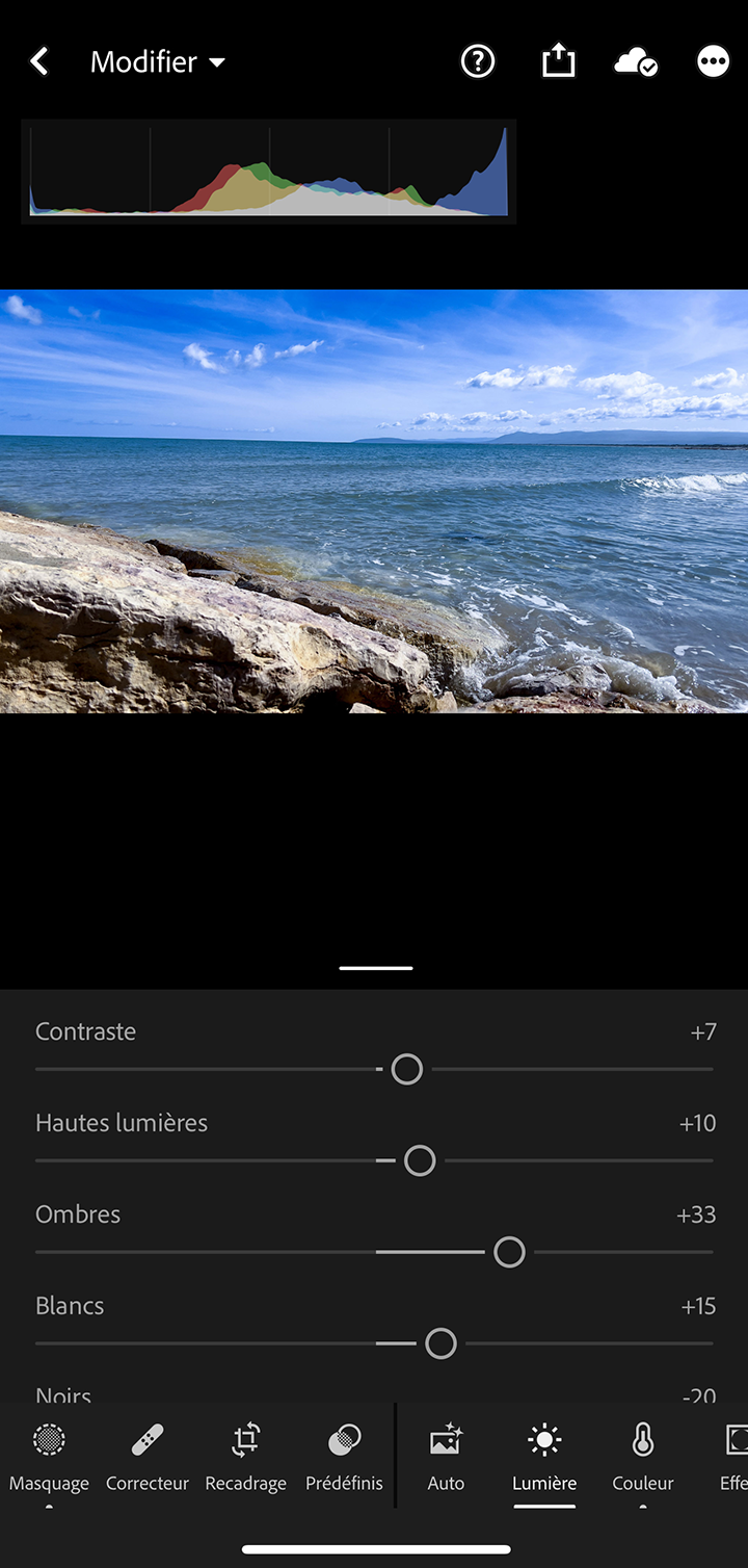 Exemple Lightroom