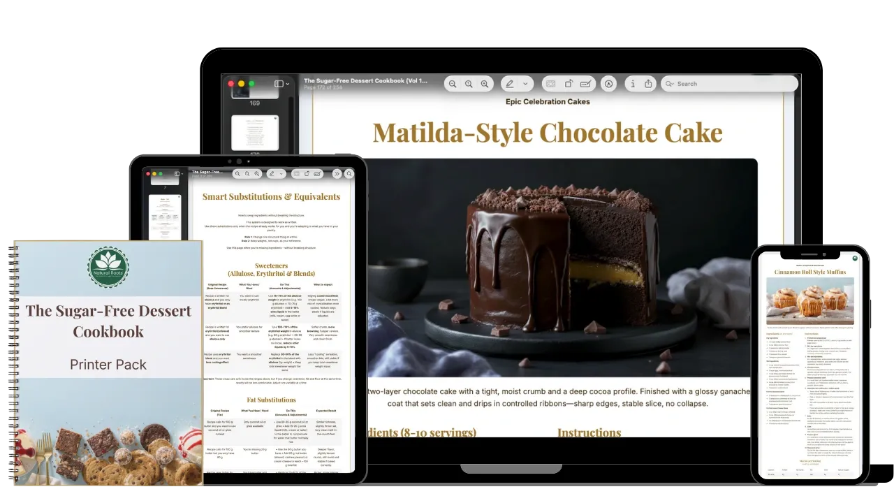 sugar-free dessert that tastes real