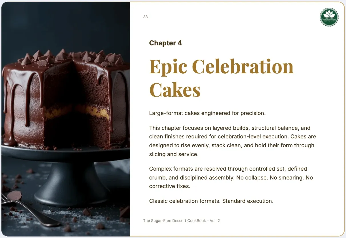 sugar-free chocolate cake