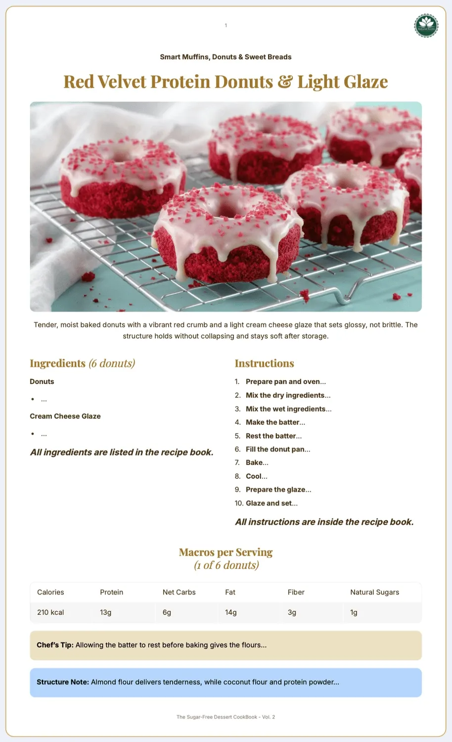 bakery-style sugar-free baking