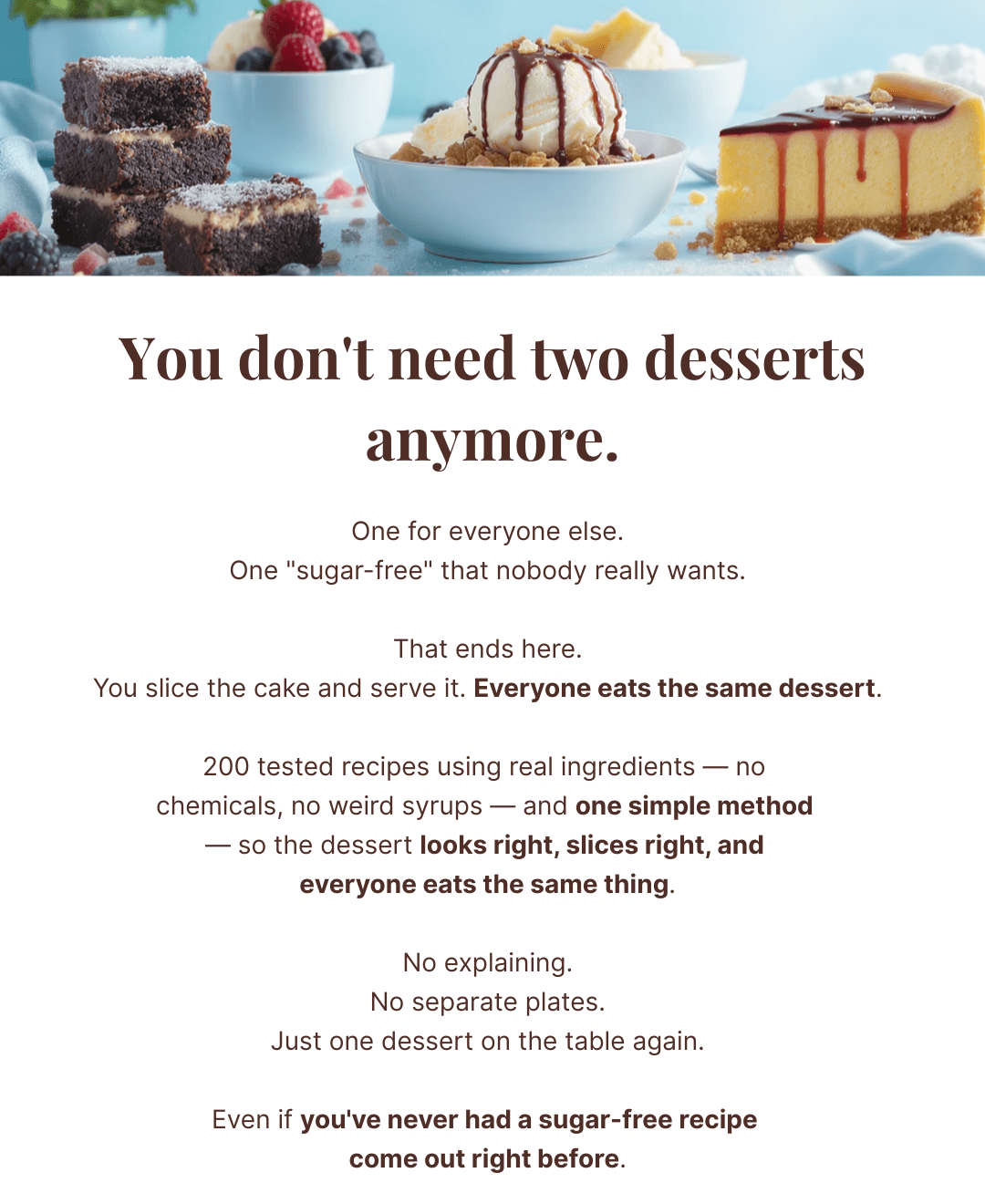 bakery-style sugar-free baking