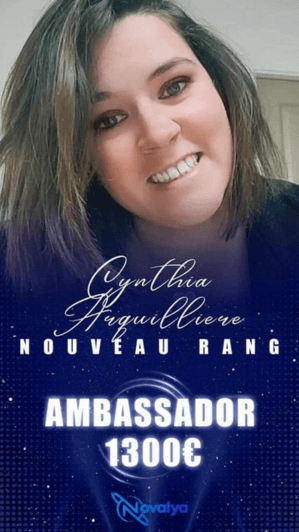 Cynthia aquillere Novalya digital power team