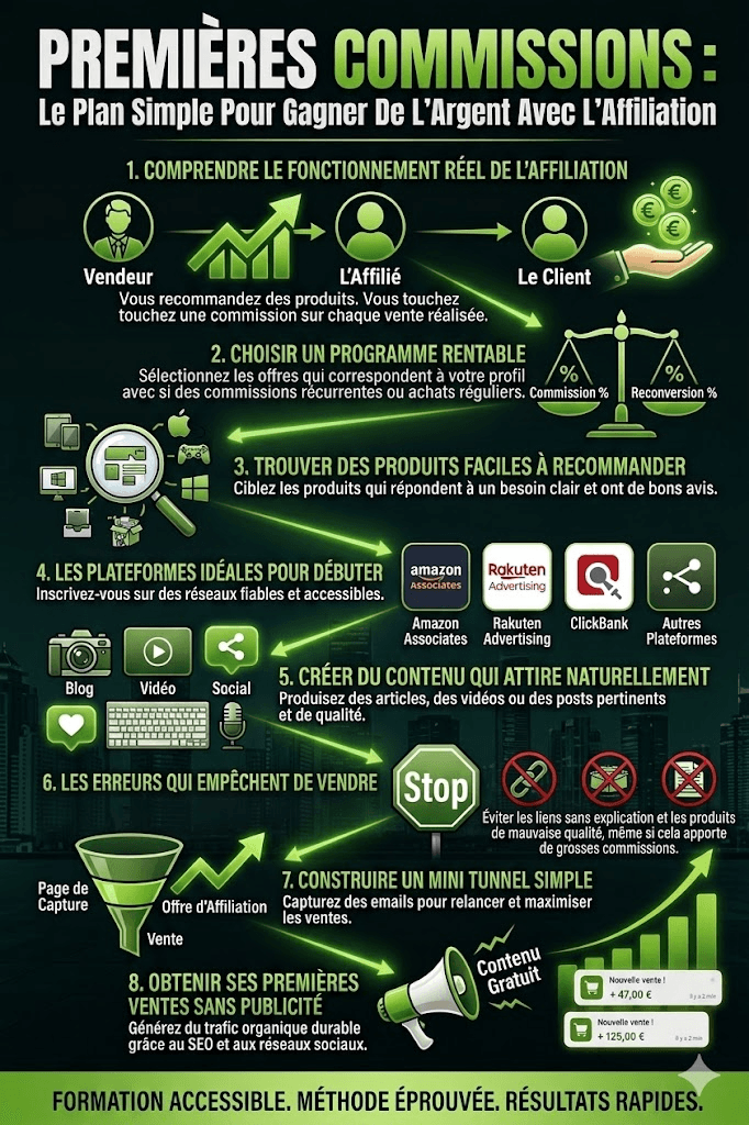 Infographie Premières Commissions