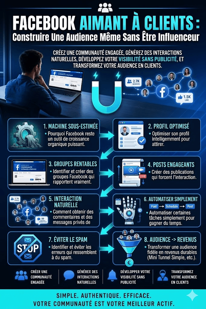 Infographie Facebook Aimant À Clients