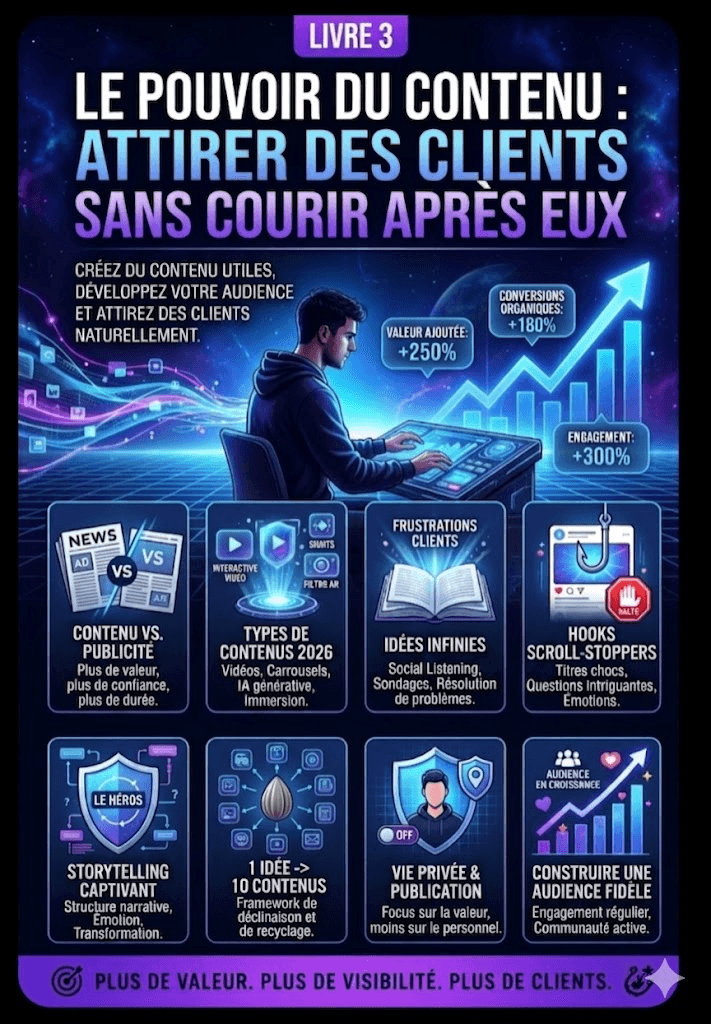 Infographie Le Pouvoir Du Contenu