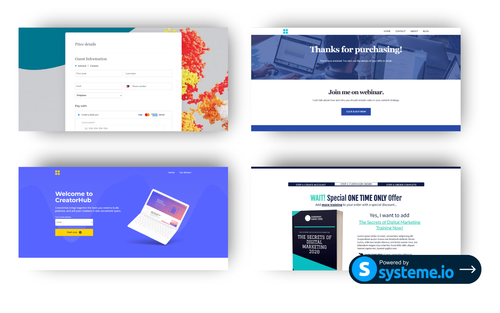 SystemeIO-funnels-designs