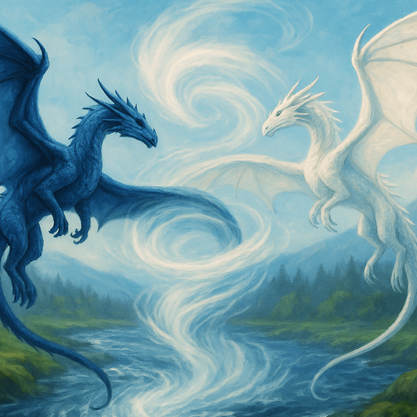 Réconfort et lâché prise avec les Dragons d’eau & d’air