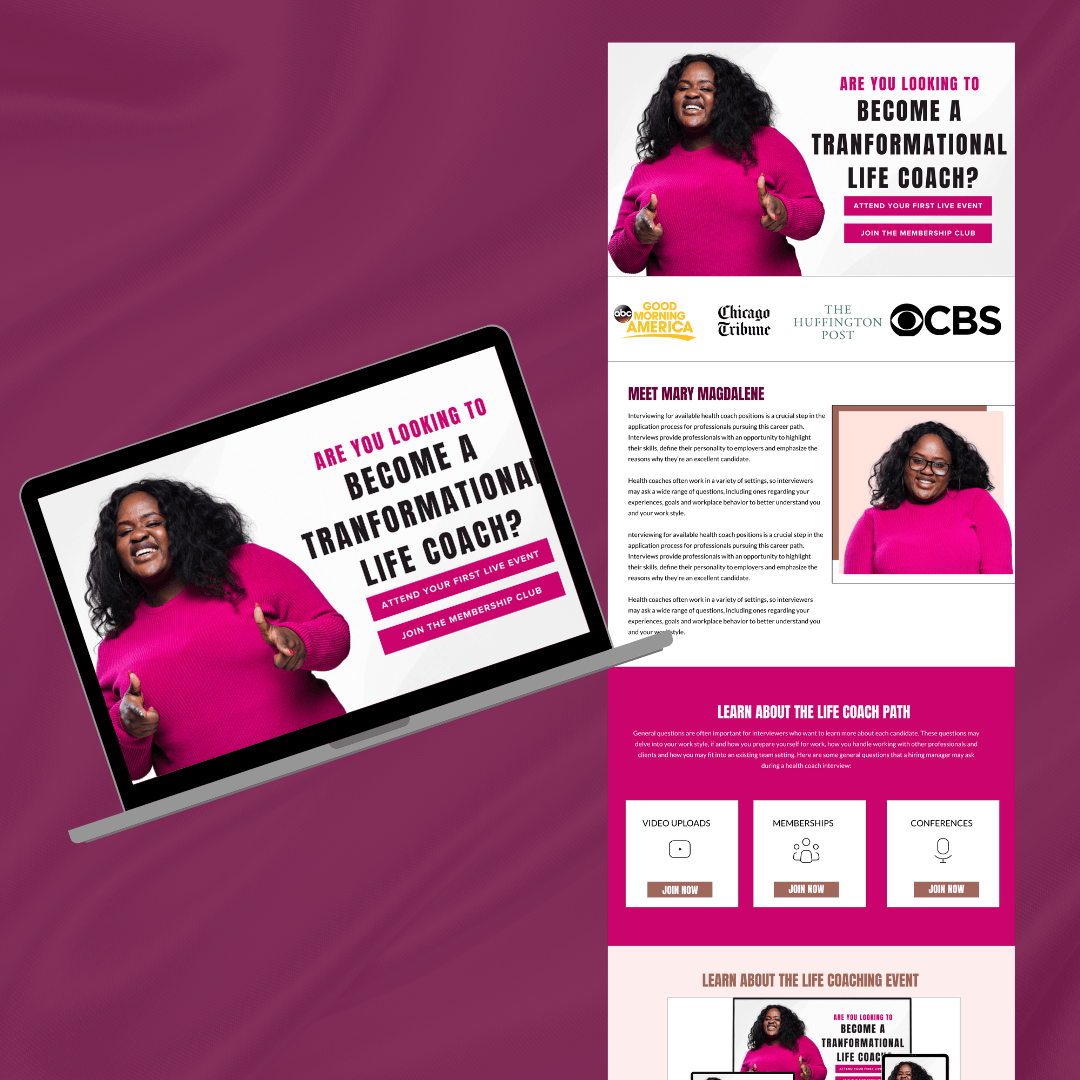 High-converting sales funnel design by professional funnel builder, featuring persuasive copy, CTA buttons, and testimonials - built with Kartra