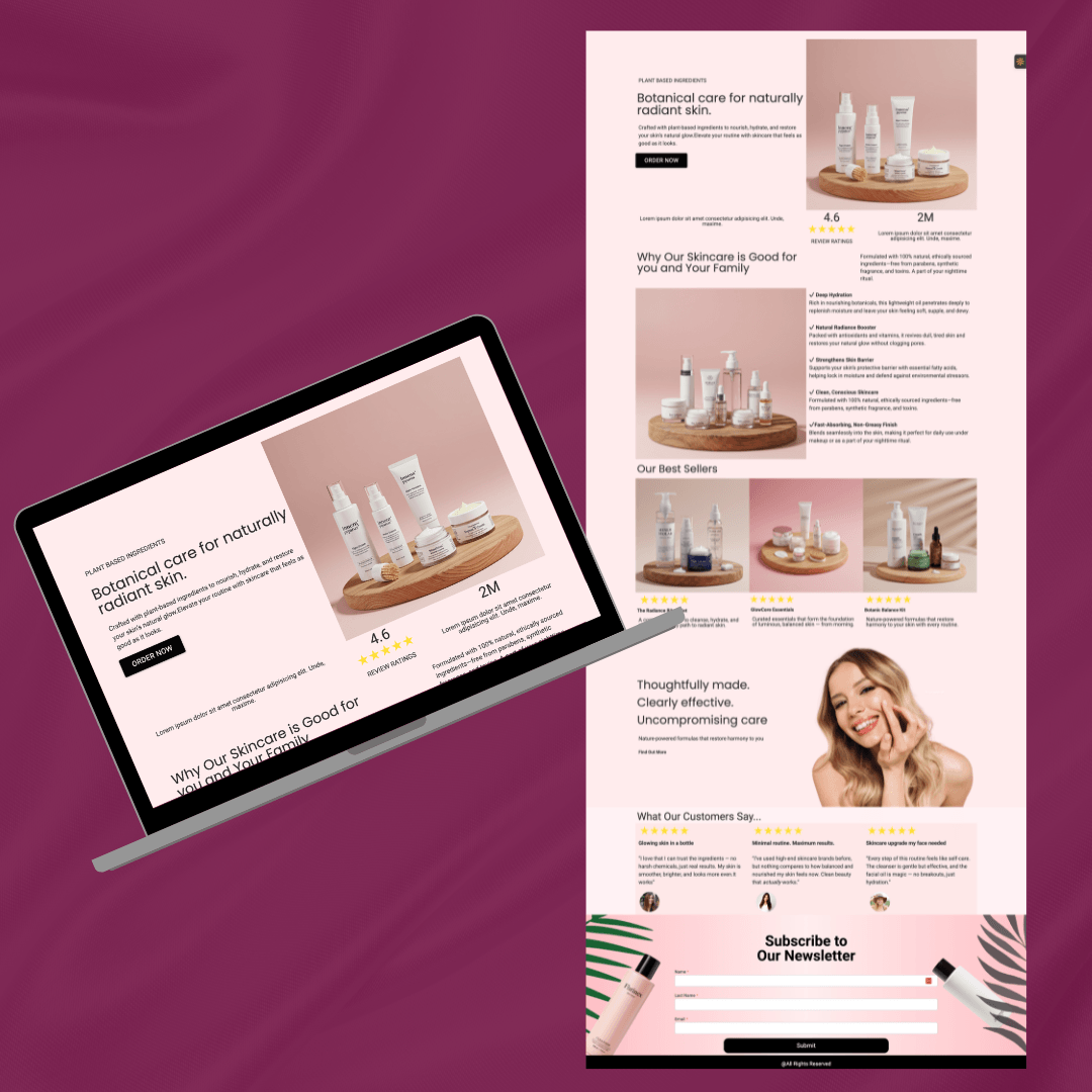 High-converting Funnelish page