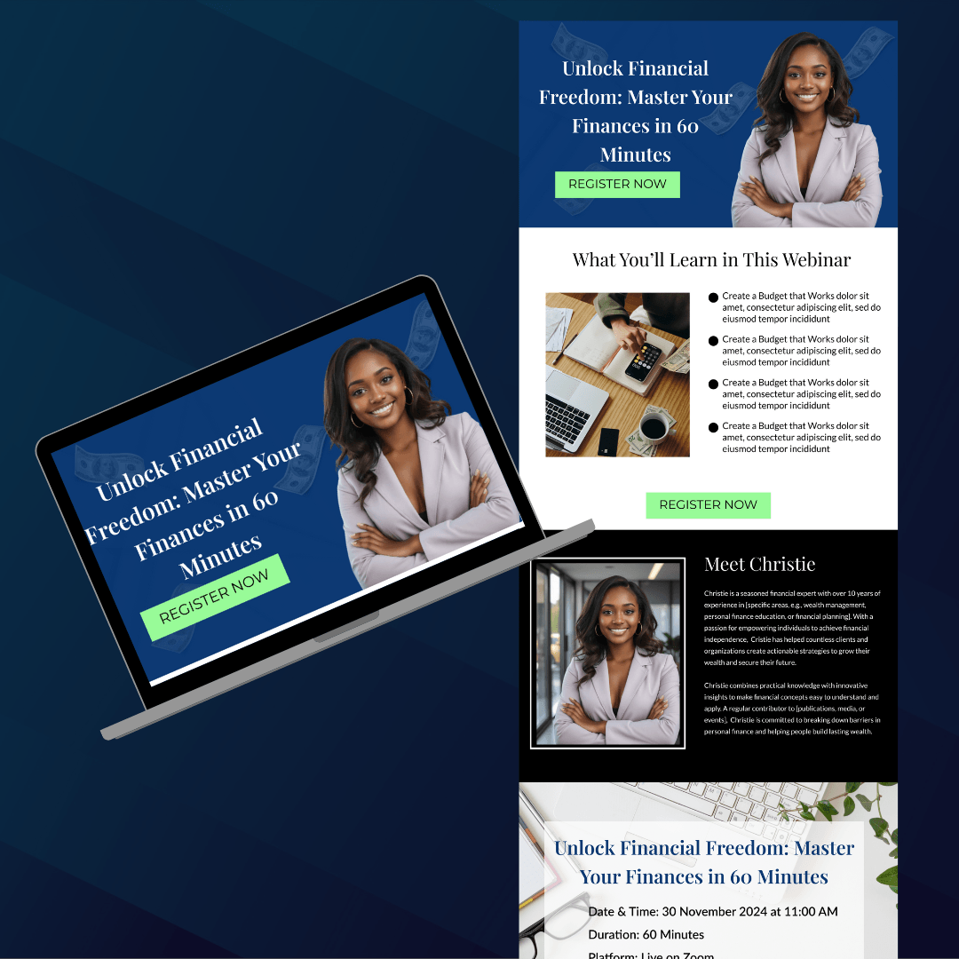 High-converting sales funnel design by professional funnel builder, featuring persuasive copy, CTA buttons, and testimonials - built with Kartra
