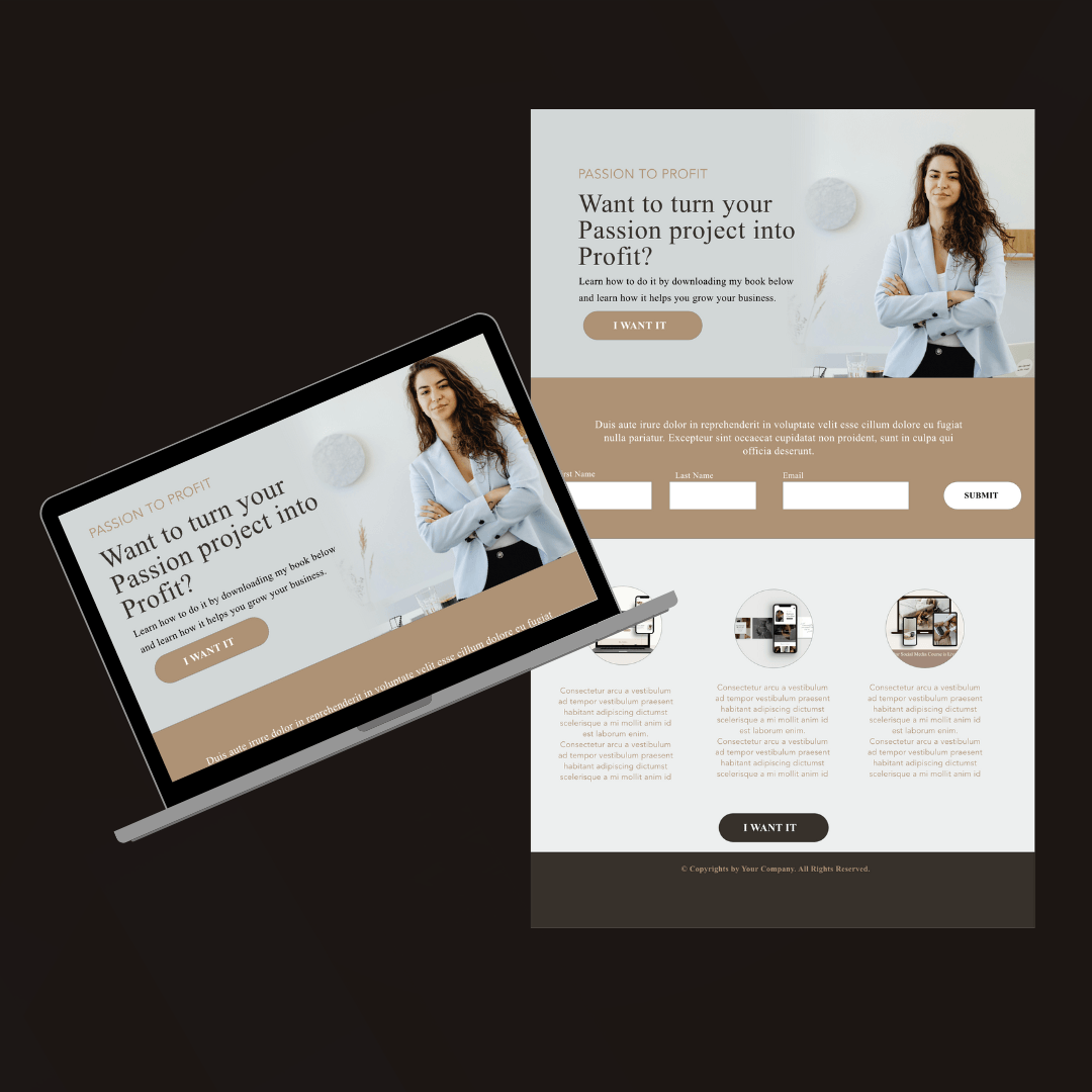High-converting sales funnel design by professional funnel builder, featuring persuasive copy, CTA buttons, and testimonials - built with Kartra