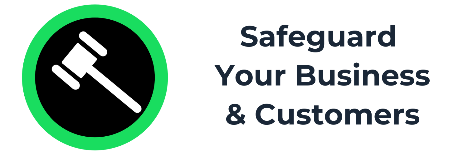Website Policies Icon & description to Safeguard Your Business and Customers