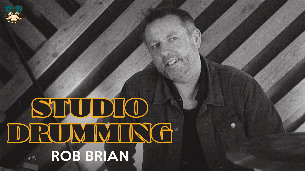Rob Brian studio drumming