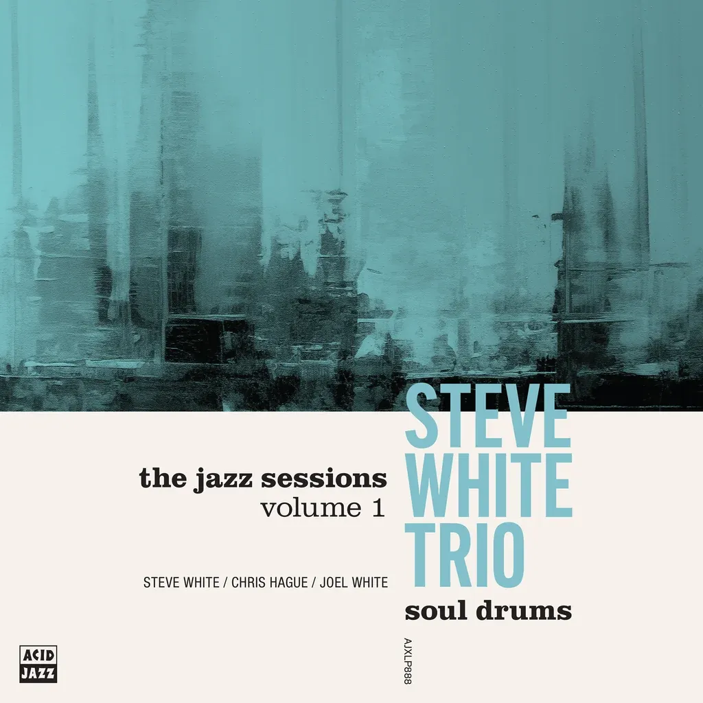 Cover artwork for Soul Drums by the Steve White Trio