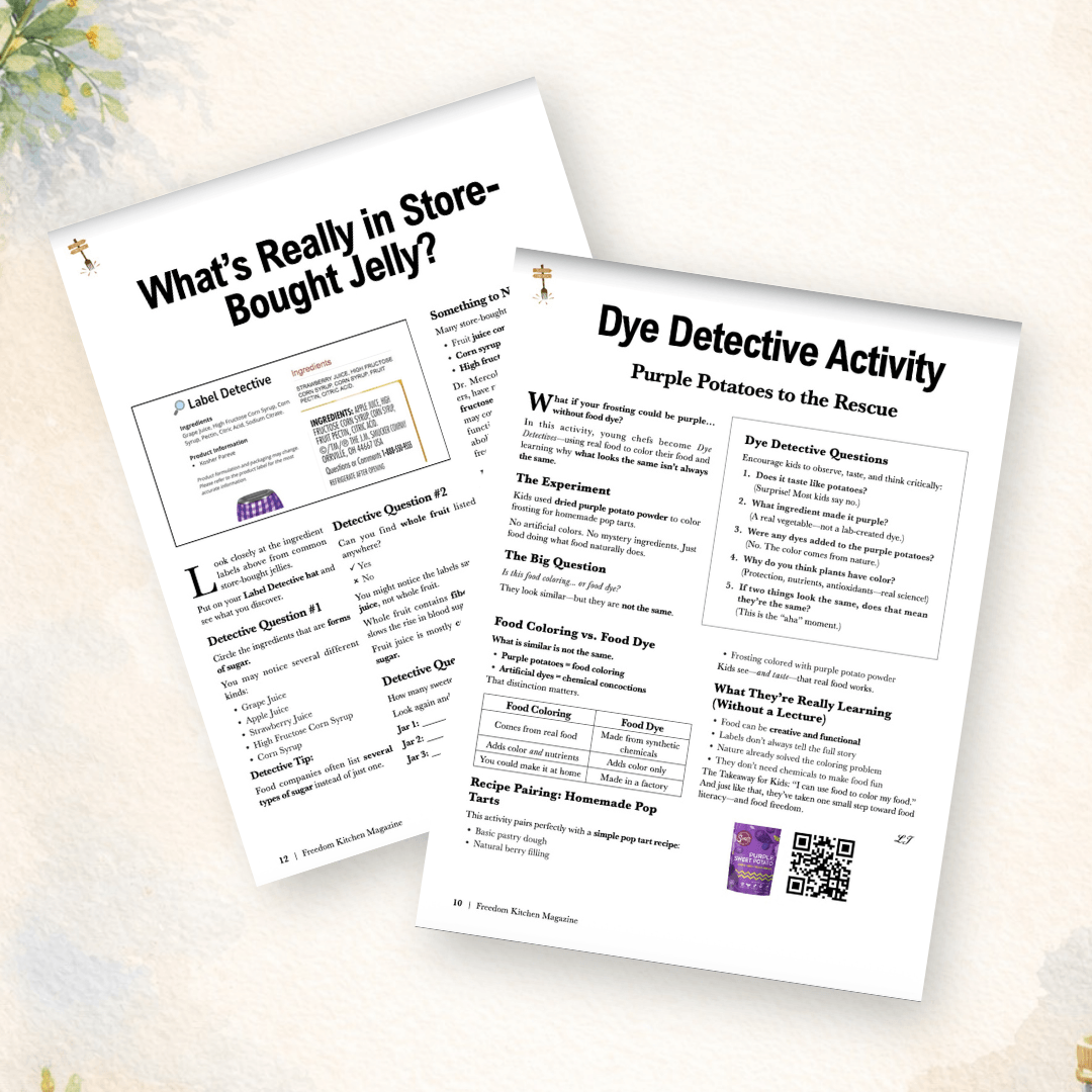 Freedom Kitchen Winter 2026 magazine focused on baking and family cooking